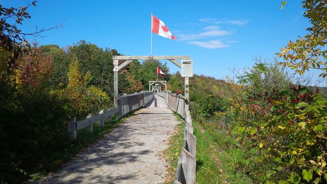Menesetung Bridge, Goderich Ontario.