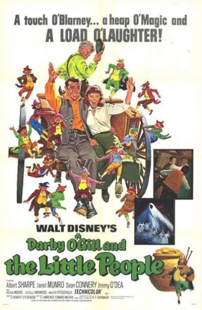 映画ダービーおじさんと小さな人々（1959）のポスター