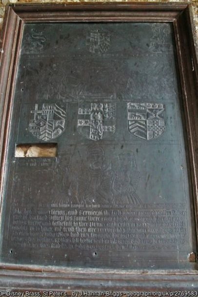 Disney Brass, St Peter's church, Norton Disney