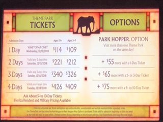 WDW Tickets