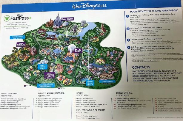 WDW Map