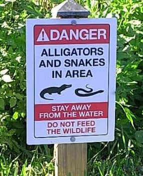 Alligator Sign
