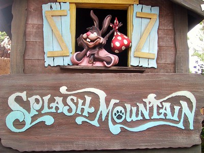 Splash Mountain sign