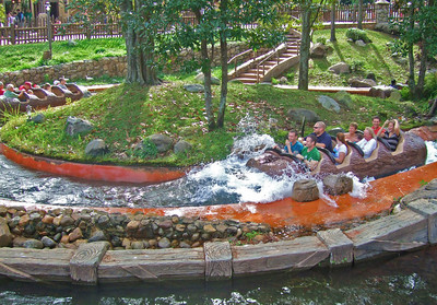 Splash Mountain ride