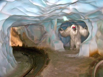 The Yeti on Matterhorn Bobsleds