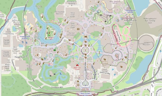 magickingdom map
