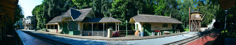 Original Frontierland train station