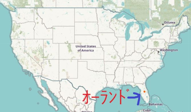 Orlando map