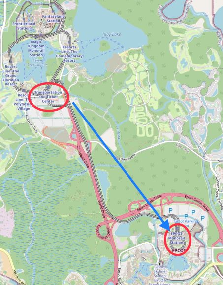 EPCOT MONORAIL