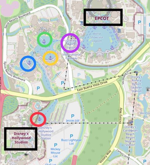 Walt Disney World Crescent Lake