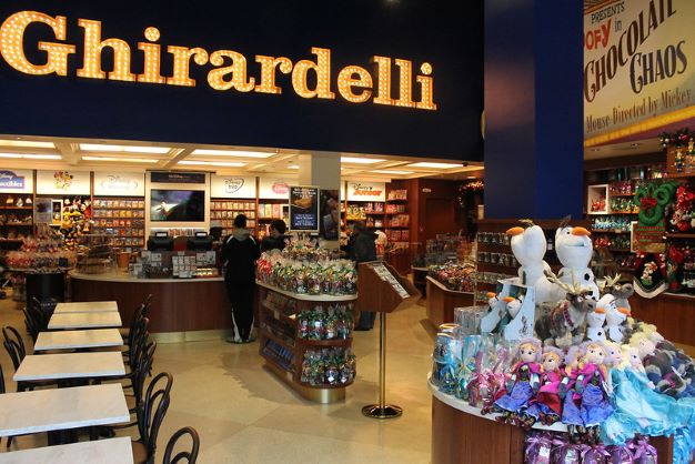 Disney Studio Store & Ghirardelli Soda Fountain and Chocolate Shop