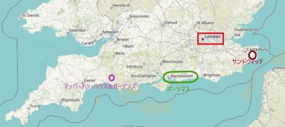 ENGLAND MAP